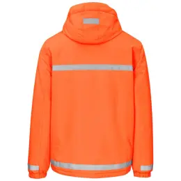 Defender Hi-Viz Jacket Orange Back
